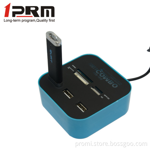 New Style Nice Design Combo Usb Hub 2.0 Card Reader